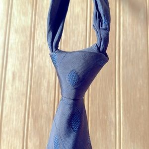 Pavone - Bluish Gray Leaf Tie